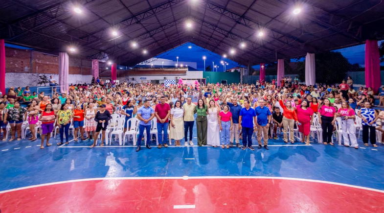 Mais de 1000 mães participam de grande festa em homenagem ao Dia das Mães em José de Freitas