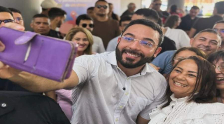 Prefeito Francisco Emanuel recebe governador Rafael Fonteles em Parnaíba para agenda de investimentos e obras