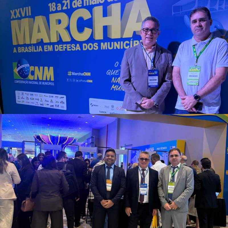 Prefeito Tropi participa da Marcha dos Prefeitos em Brasília - Divulgação/ASCOM