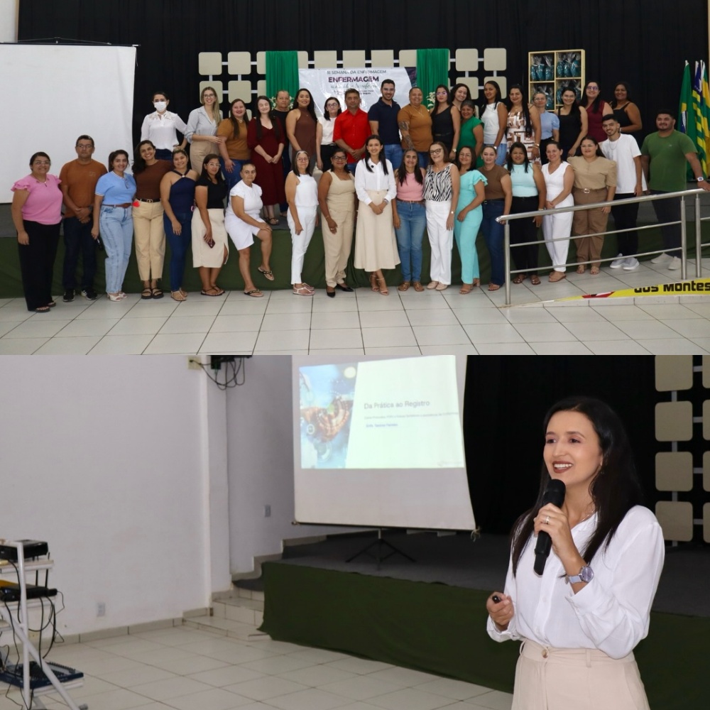 Semana da Enfermagem é aberta com palestra e momento de valorização em Buriti dos Montes - Imagem 1