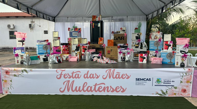 Festa das Mães tem sorteio de brindes e música ao vivo em Jardim do Mulato