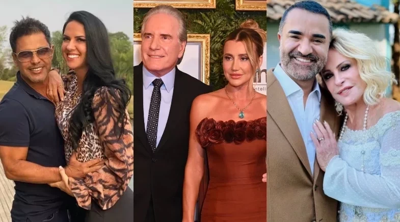 Casais famosos que possuem uma grande diferença de idade; veja lista!