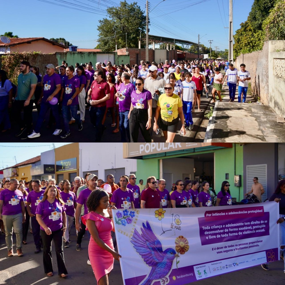 Prefeitura de São Pedro do Piauí promove caminhada e palestra em alusão ao Maio Laranja - Imagem 3