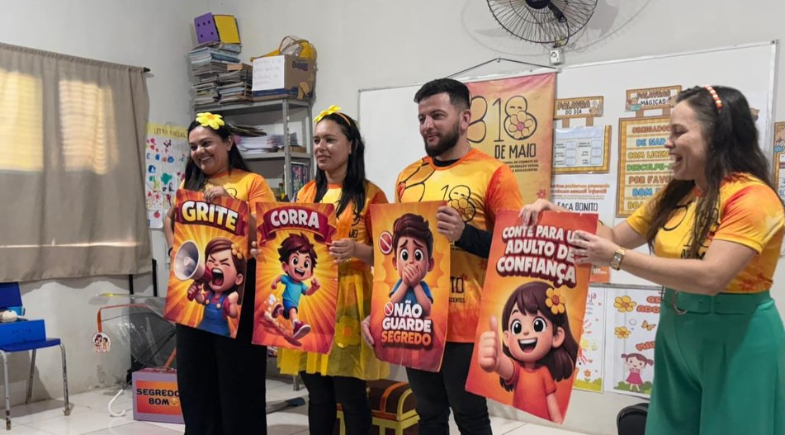 Luís Correia realiza ações da campanha “Faça Bonito” nas escolas municipais