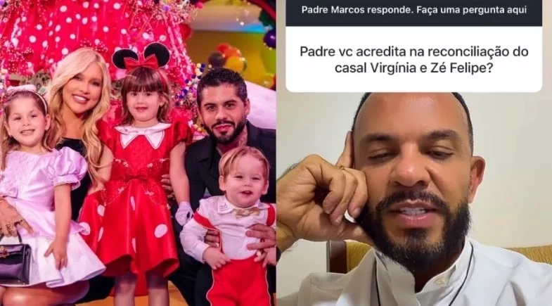 Padre da família de Virginia e Zé Felipe expõe clima entre os dois: “Sintonia”