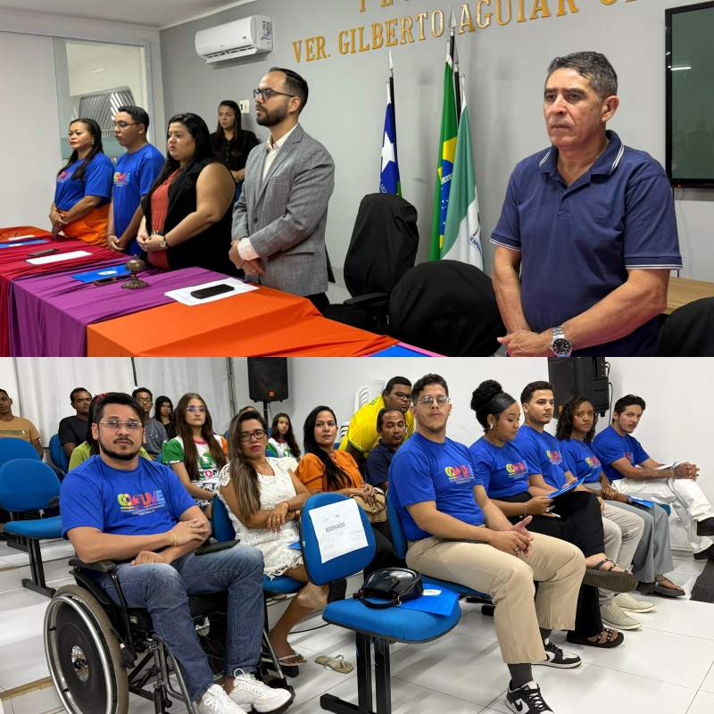 SEJUDE empossa novos membros do Conselho Municipal de Juventude - Divulgação/ASCOM