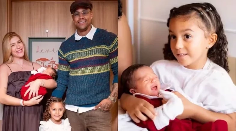 Lore Improta abre bastidores da saída da maternidade após nascimento do filho