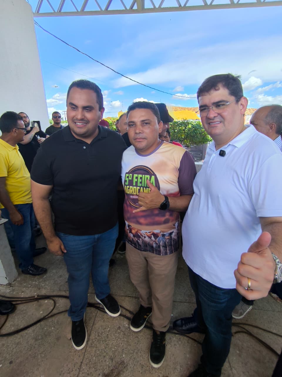 Nanim Cordeiro participa da Agrocampo com lideranças políticas