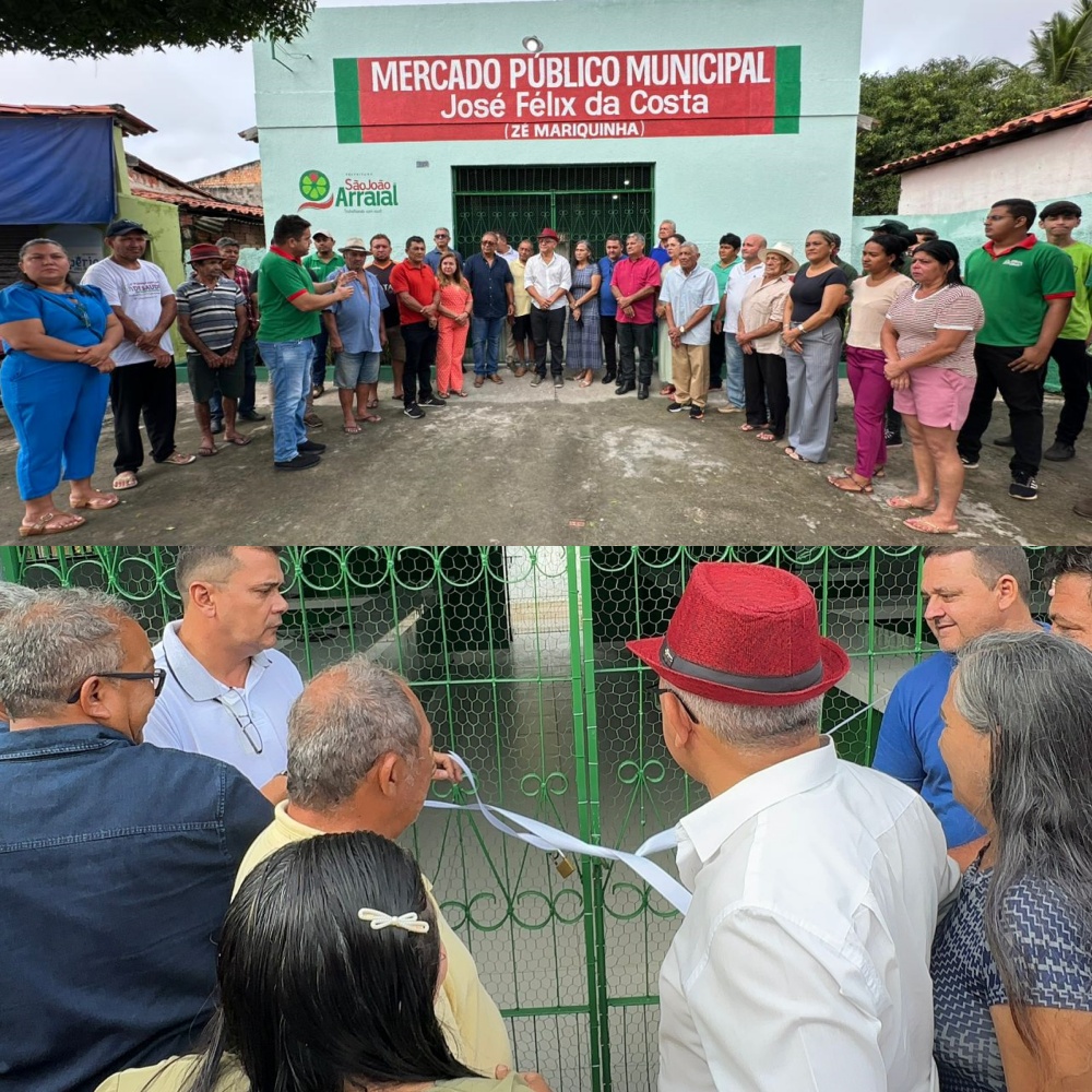 Prefeitura reinaugura Mercado Público Municipal em São João do Arraial durante Semana do Trabalhador - Imagem 2