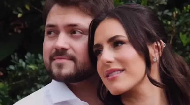 Irmã de Bruna Biancardi descobre sexo do bebê no dia do casamento