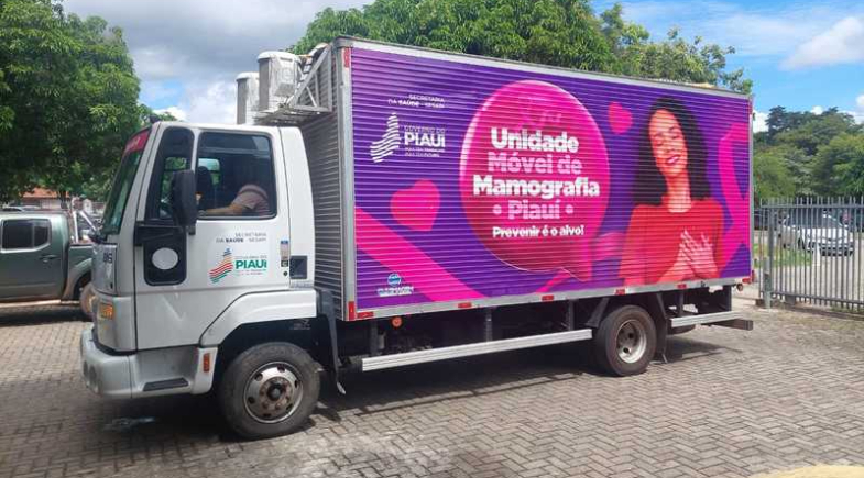 Caxingó recebe carreta da mamografia com atendimentos gratuitos