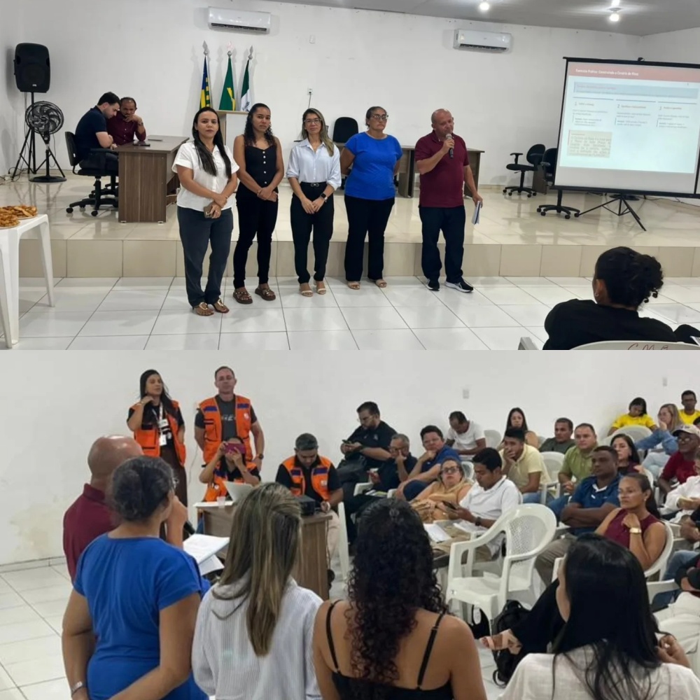 Francinópolis participa de capacitação sobre gestão de riscos e desastres em Aroazes | Divulgação/Prefeitura de Francinópolis
