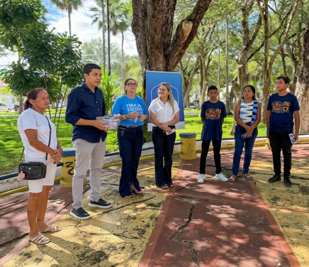 Parnaíba realiza atividade do NUCA e reforça protagonismo juvenil pelo Selo UNICEF - Divulgação/ASCOM