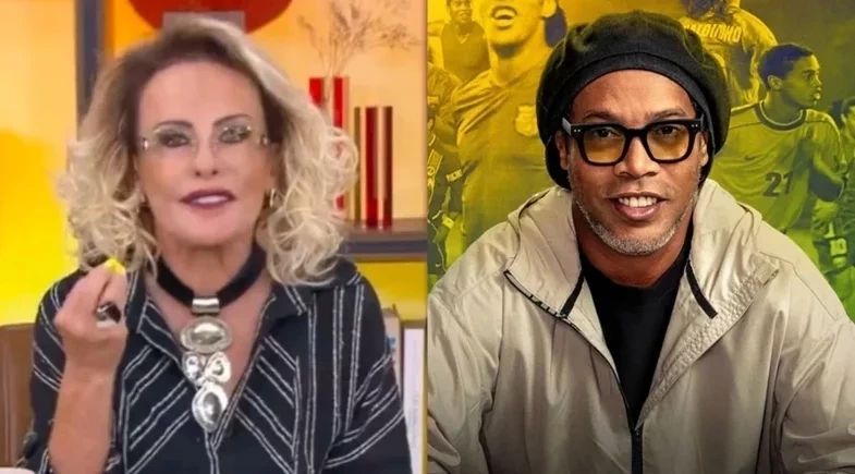 Ana Maria Braga manda recado após ausência de Ronaldinho no Mais Você