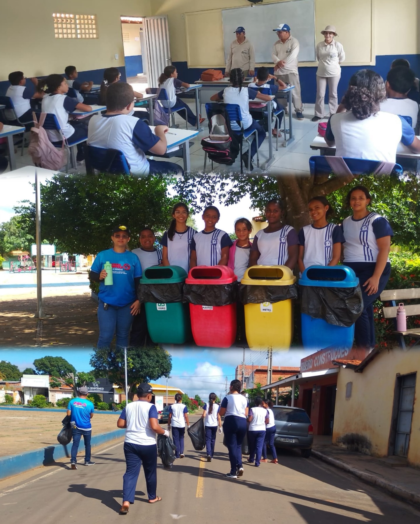Tanque do Piauí realiza ação educativa do PSE sobre combate ao mosquito da dengue nas escolas - Foto: Prefeitura de Tanque do Piauí