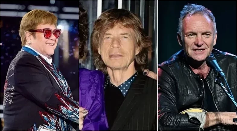 Assim como Sting: conheça 7 famosos que não deixarão herança aos filhos
