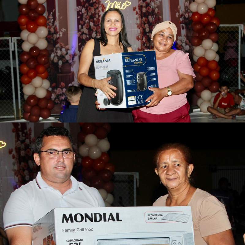 Hugo Napoleão promove grande festa em homenagem às mães com sorteio de uma Honda Biz 0km - Divulgação/ASCOM