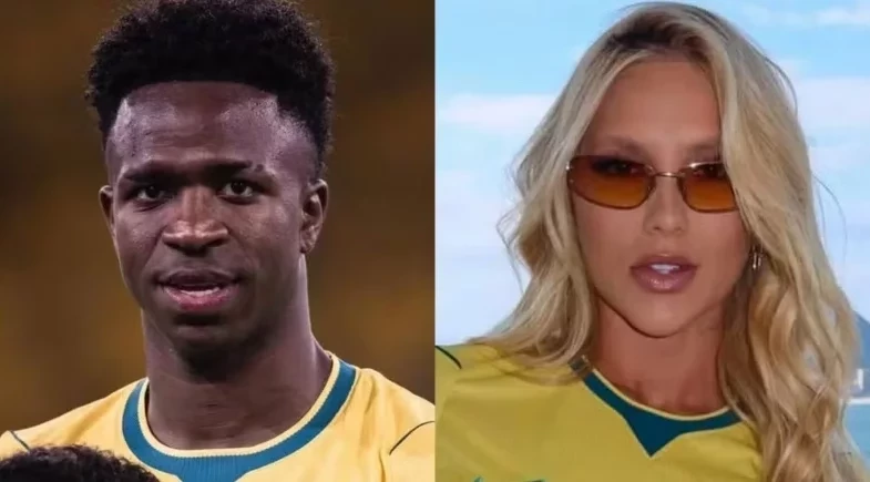 Vini Jr. se pronuncia sobre xingamentos a Virginia em amistoso do Brasil contra o Panamá