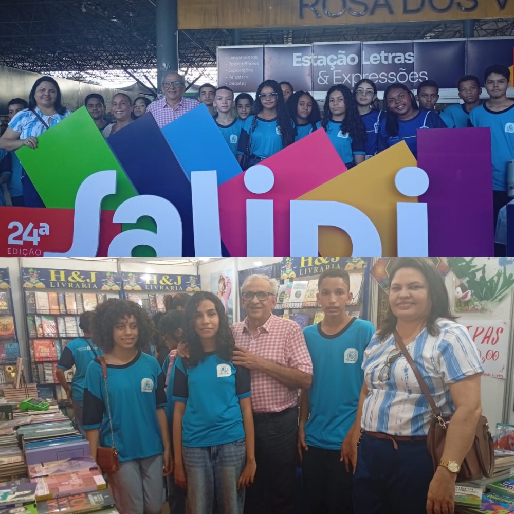 Estudantes de Monsenhor Gil participam do SALIPI 2026 e vivenciam experiências de leitura e cultura | Divulgação/Prefeitura de Monsenhor Gil