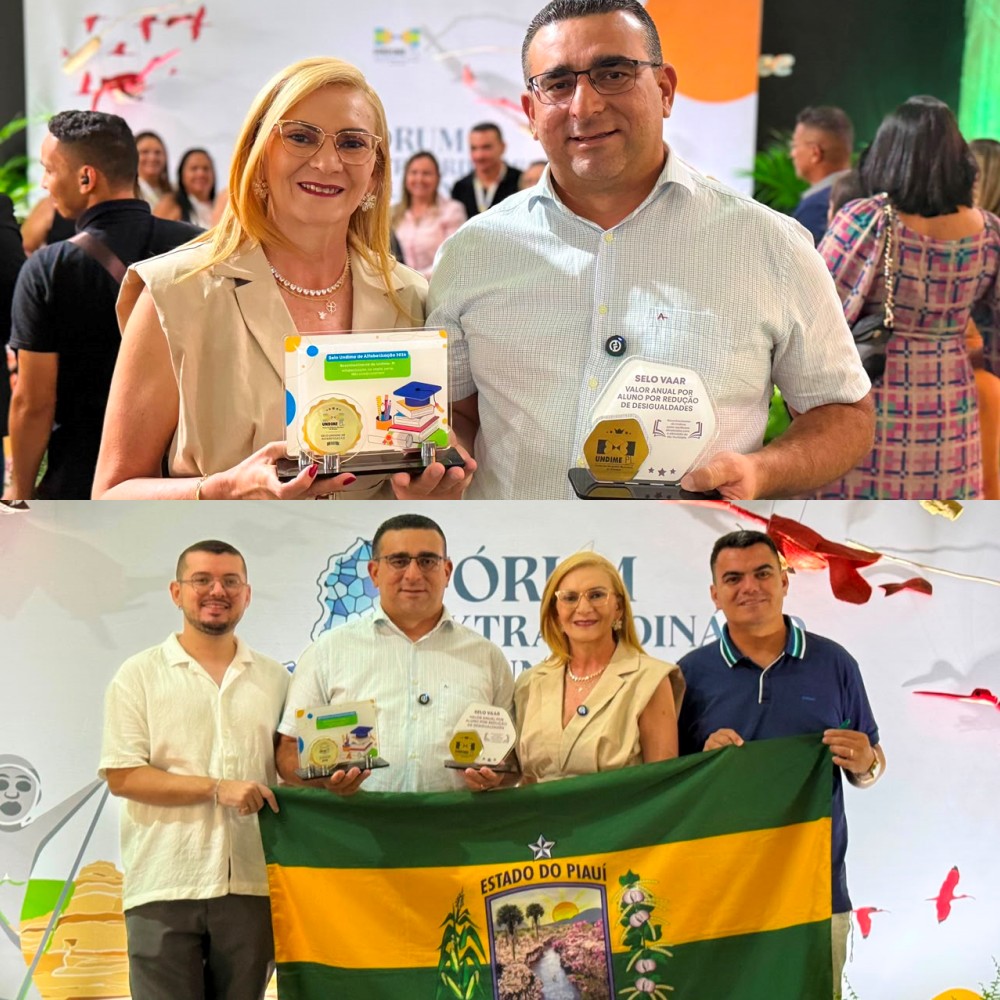 Buriti dos Montes conquista Prêmio VAAR e Prêmio de Alfabetização na Idade Certa - Imagem 2