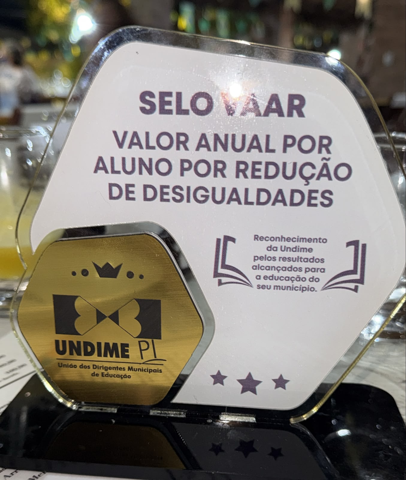 Regeneração conquista Selo VAAR  - Divulgação/ASCOM