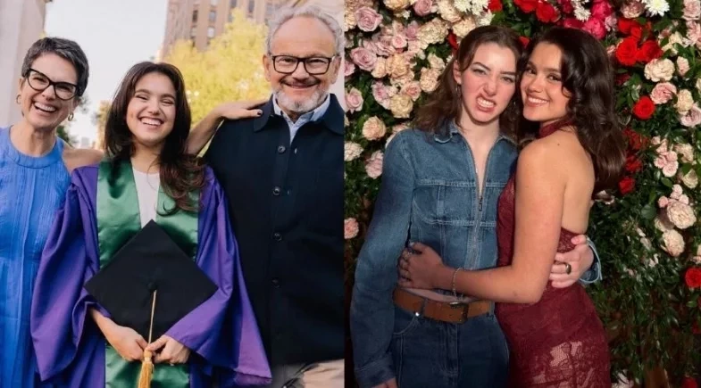 Filha de Sandra Annenberg faz rara aparição com a namorada atriz: “Sorte”