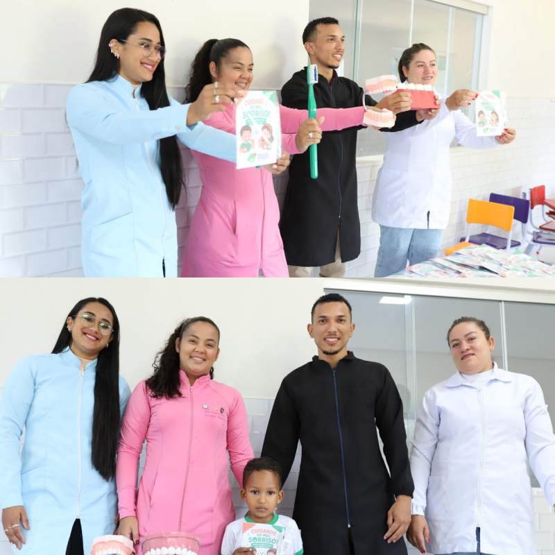 Curimatá promove ação de saúde bucal com alunos da rede municipal - Divulgação/ASCOM