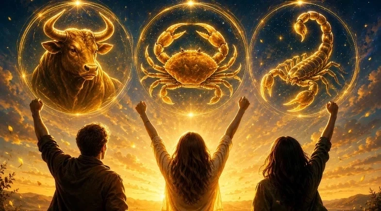 A vida volta a sorrir para 3 signos após uma fase de portas fechadas