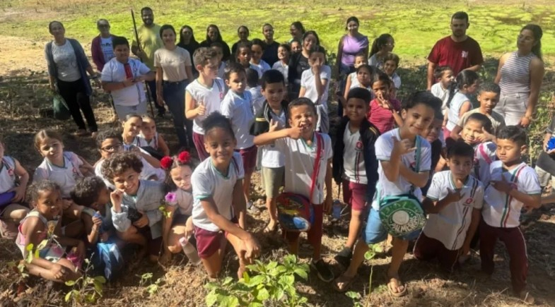 Ipiranga do Piauí promove ação de educação ambiental com alunos da rede municipal