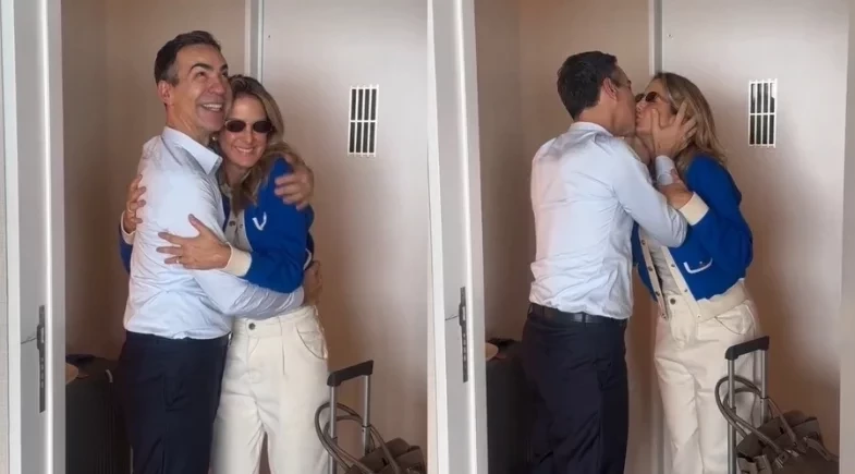 Ticiane Pinheiro faz 50 anos e recebe declaração apaixonada de César Tralli