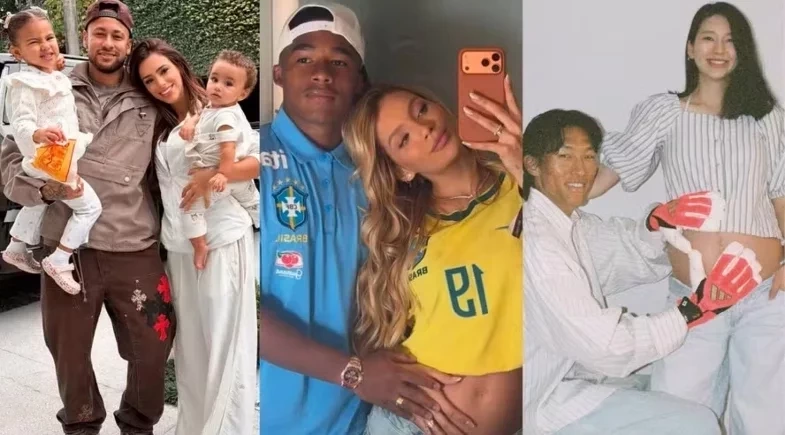 Saiba quem são os jogadores com esposas grávidas durante a Copa do Mundo de 2026