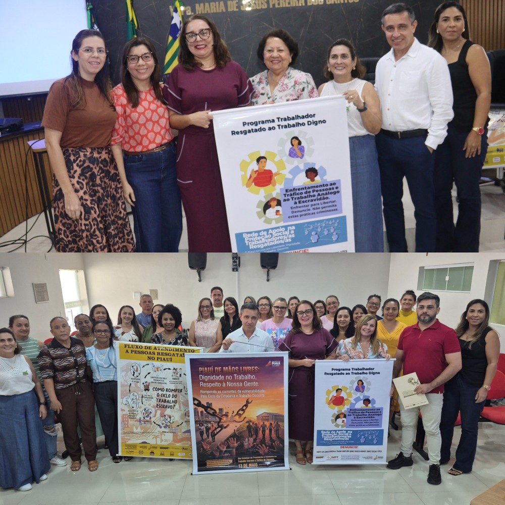 Assistência Social de Monsenhor Gil participa de treinamento da Rede de Enfrentamento ao Trabalho Escravo - Imagem 3