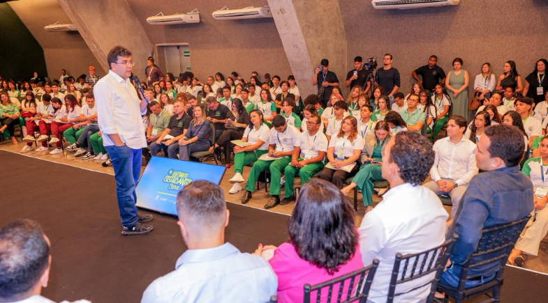 Rafael Fonteles durante evento | Gabriel Paulino/Secom
