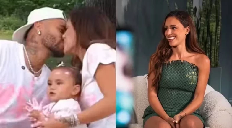 Bruna Biancardi fala pela primeira vez sobre terceira gravidez com Neymar