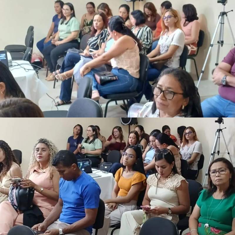  Nazária promove formação e lança Projeto Aprovar e Avaliar na rede municipal  - Divulgação/ASCOM Nazária promove formação e lança Projeto Aprovar e Avaliar na rede municipal  - Divulgação/ASCOM