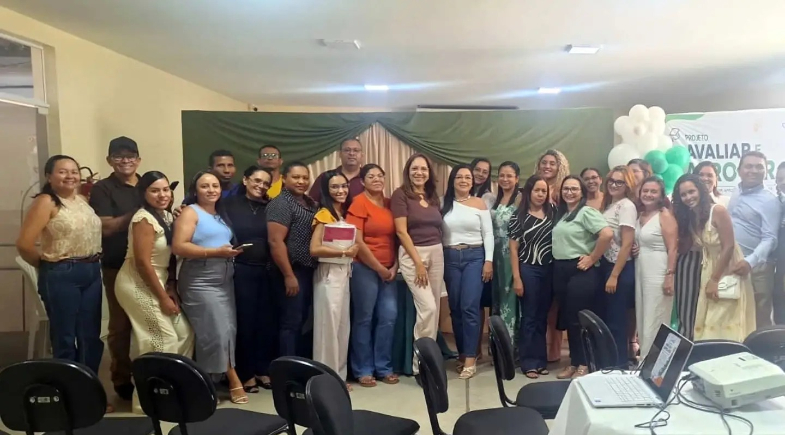 Prefeitura de Nazária promove formação e lança projeto 'Aprovar e Avaliar' na rede municipal 