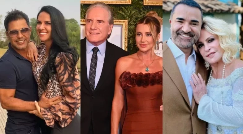 Casais famosos que possuem uma grande diferença de idade; veja lista!