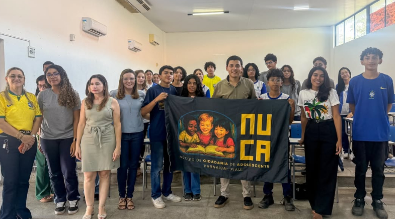 Parnaíba promove diálogo com adolescentes sobre fluxo da Escuta Especializada em ação do Selo UNICEF