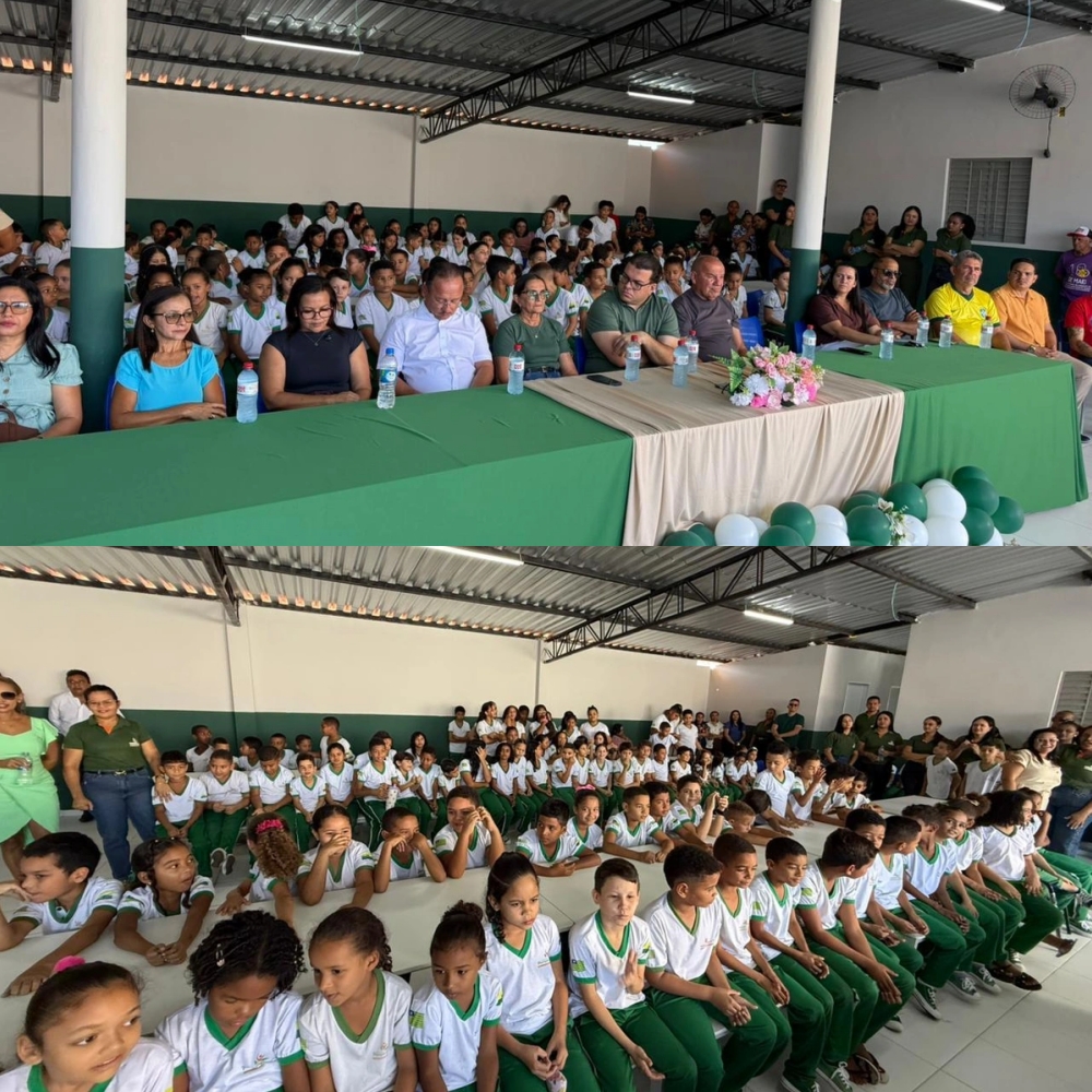 Prefeito de Passagem Franca do Piauí entrega reforma e ampliação de escola municipal - Imagem 2