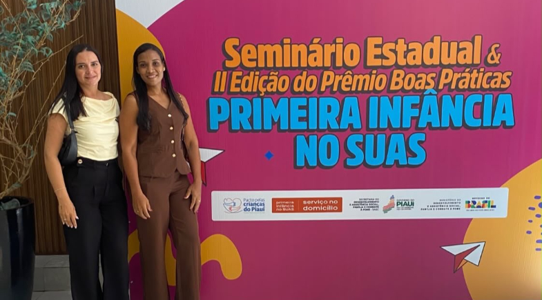 Prefeitura de São Pedro do Piauí participa de seminário estadual sobre a primeira infância