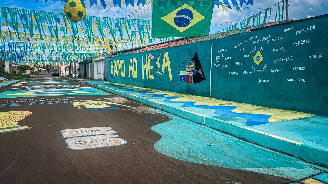 Rua José de Carvalho Ramos é a grande campeã do concurso “Minha Rua na Copa” - Divulgação/ASCOMRua José de Carvalho Ramos é a grande campeã do concurso “Minha Rua na Copa” - Divulgação/ASCOM