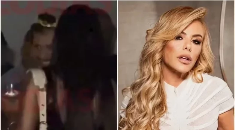 Poliana Rocha reage a publicação sobre Zé Felipe com morena misteriosa em boate 