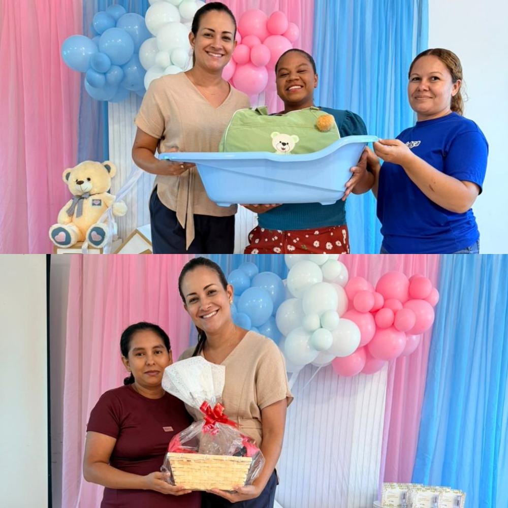 Gestantes recebem enxovais, oficina de automaquiagem e orientação nutricional em Jardim do Mulato - Imagem 1
