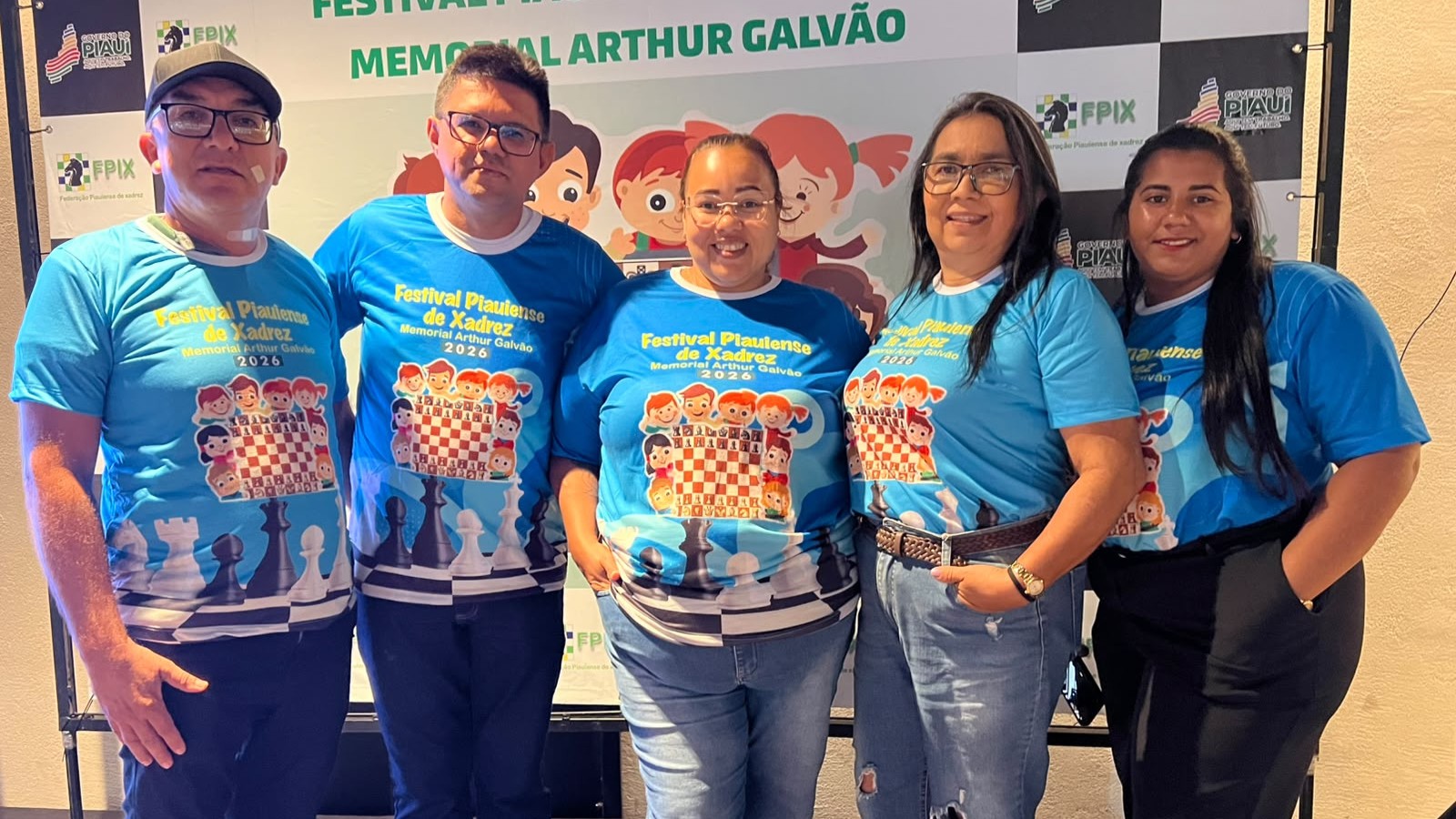 Esperantina participa do Festival Piauiense de Xadrez - Divulgação/ASCOM