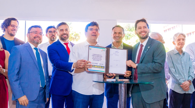 José de Freitas é contemplada com CEU da Cultura; prefeito assina termo para início da construção