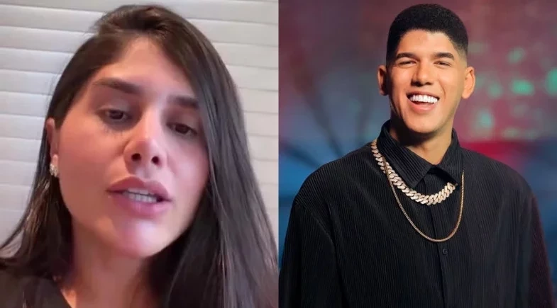 Ingra desabafa após ter nome envolvido em 'sorteio' para beijar Zé Vaqueiro