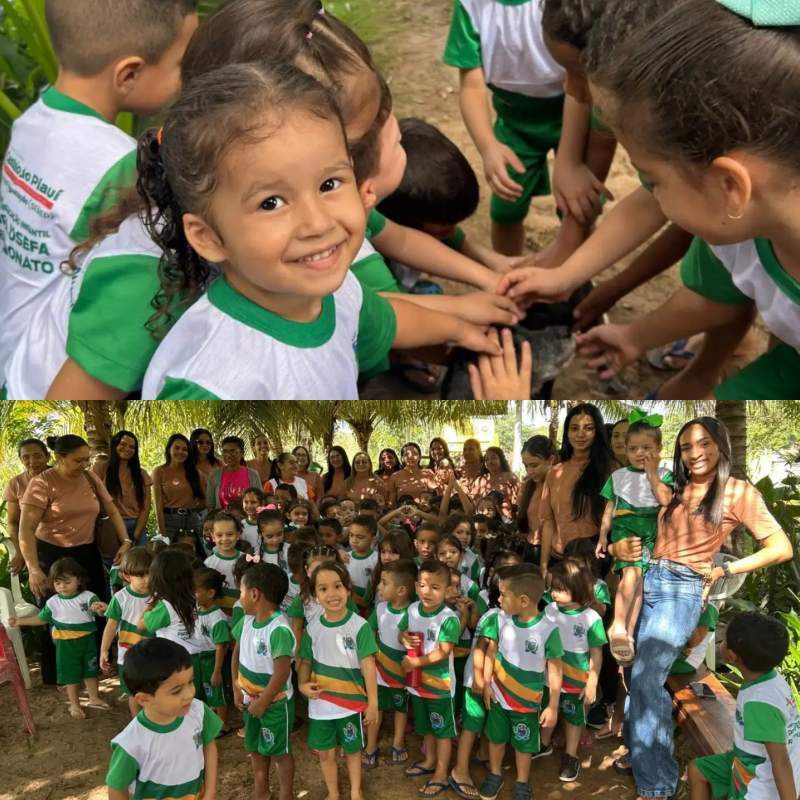 Ação educativa em alusão ao Dia Mundial do Meio Ambiente - Divulgação/ASCOM