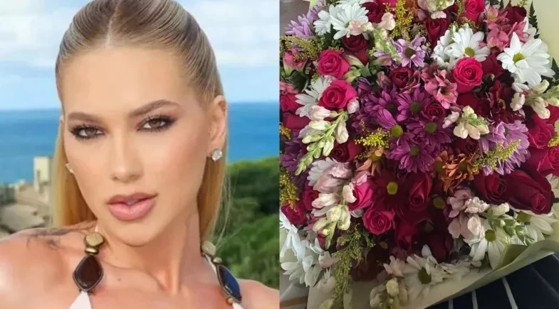 Virginia Fonseca recebe flores menos de 1 mês após ficar solteira: “Amo”