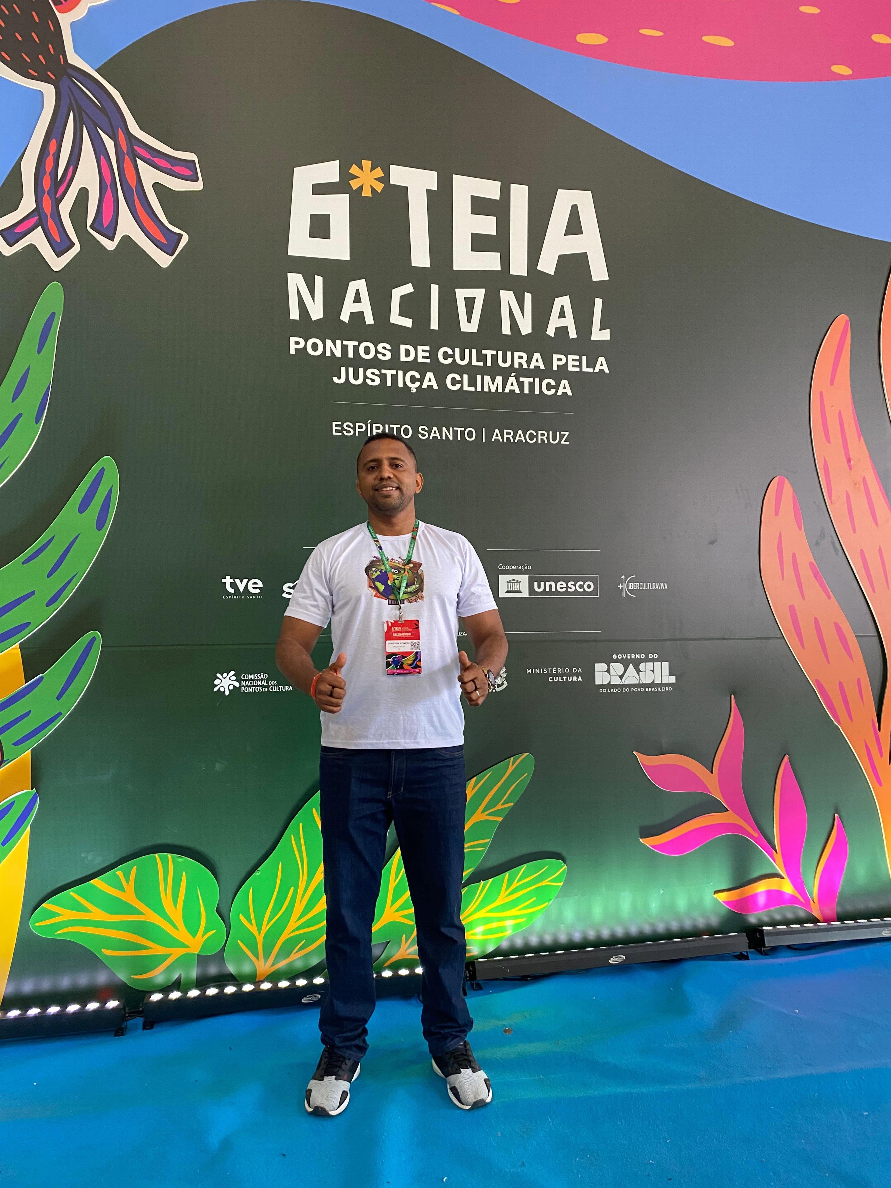 Mestrando Pompeu representa Oeiras na 6ª TEIA Nacional de Cultura - Imagem 1