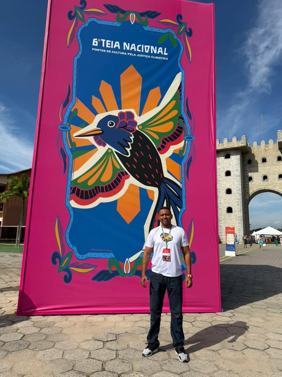 Mestrando Pompeu representa Oeiras na 6ª TEIA Nacional de Cultura